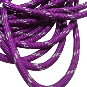 6 mm Paracord ip Mor Renk Şerit Desen - Görsel 1