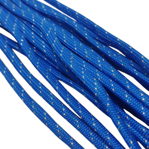 4 mm Paracord İp Simli Mavi Renk - Görsel 3