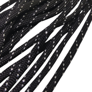 4 mm Paracord İp Simli Siyah Renk   - Görsel 3