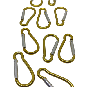 Paracord Aksesuar Karabina Armut Model Sarı Renk - Görsel 3