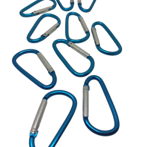 Paracord Aksesuar Karabina Turkuaz Mavi Renk - Görsel 3