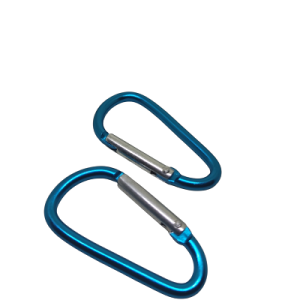 Paracord Aksesuar Karabina Turkuaz Mavi Renk - Görsel 1