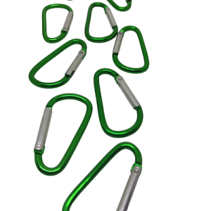 Paracord Aksesuar Karabina Yeşil Renk - Görsel 2