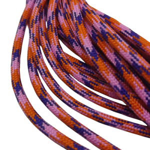 4 mm Paracord İp Pembe Mor Turuncu Renk - Görsel 3