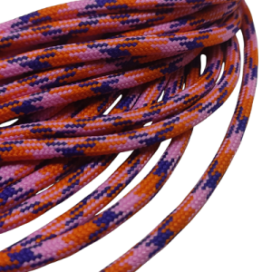 4 mm Paracord İp Pembe Mor Turuncu Renk - Görsel 2