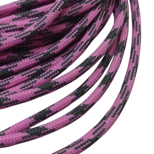 4 mm Paracord İp Mor Gri Çapraz Renk - Görsel 2