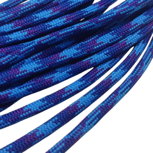4 mm Paracord İp Mavi Mor Ebruli Renk - Görsel 3