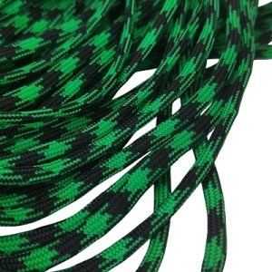 4 mm Paracord İp Yeşil Siyah Renk - Görsel 2