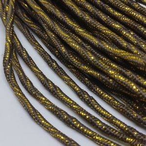3 mm Milano İplik Multi Color Simli 07 5 Metre - Görsel 2