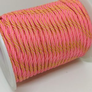 3 mm Milano İplik Multi Color Simli 09 5 Metre - Görsel 1
