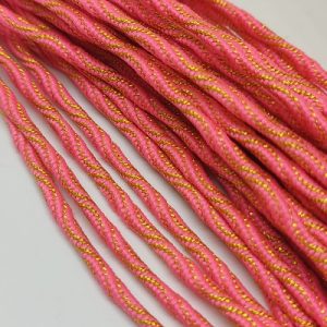 3 mm Milano İplik Multi Color Simli 09 5 Metre - Görsel 4