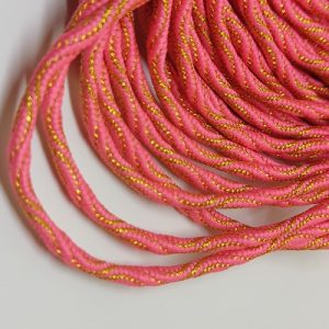3 mm Milano İplik Multi Color Simli 09 5 Metre - Görsel 3