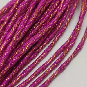 3 mm Milano İplik Multi Color Simli 11 5 Metre - Görsel 2