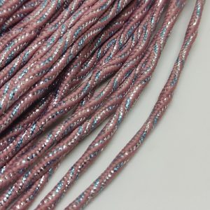 3 mm Milano İplik Multi Color Simli 12 5 Metre - Görsel 2