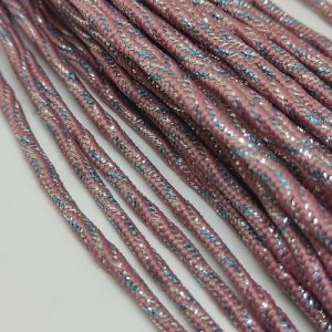 3 mm Milano İplik Multi Color Simli 12 5 Metre - Görsel 4