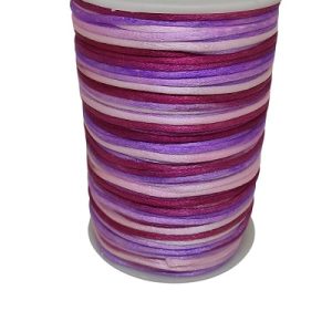 Floş İplik (Sıçan Kuyruğu ) 2 mm Ebruli Gökkuşağı Renkler 01 - Görsel 3